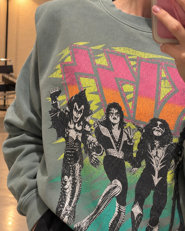KISS ROCK STAR BIJOU REMAKE SWEAT