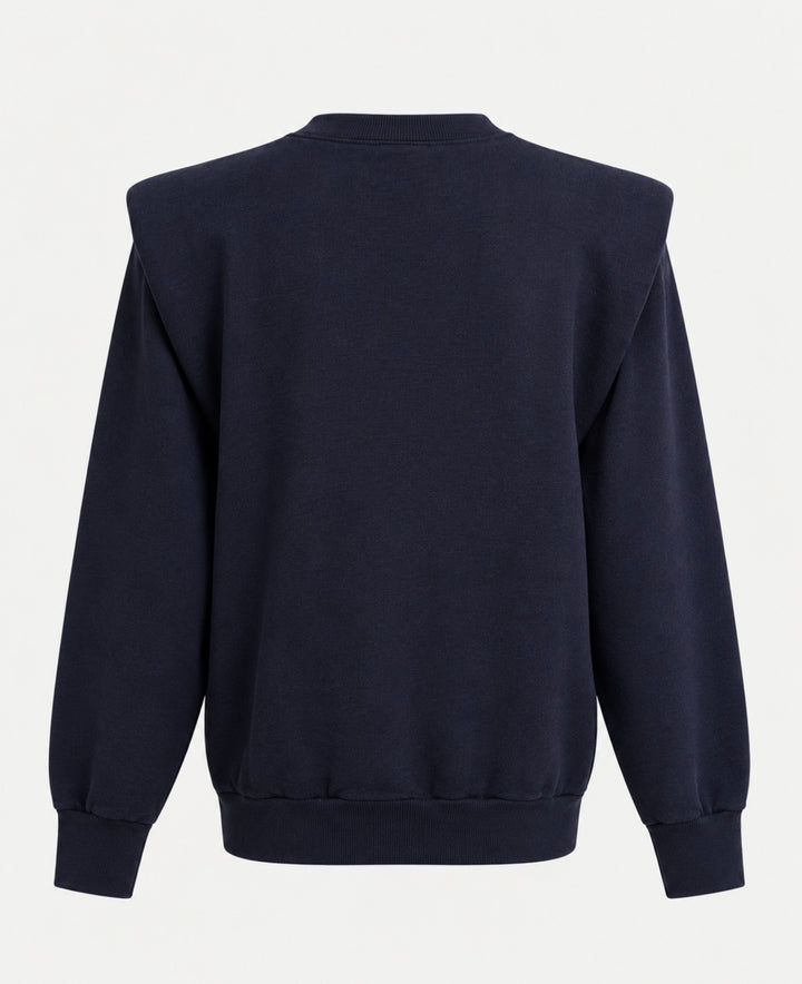 NOTRE DAME JEWEL SHOULDER SWEATSHIRT