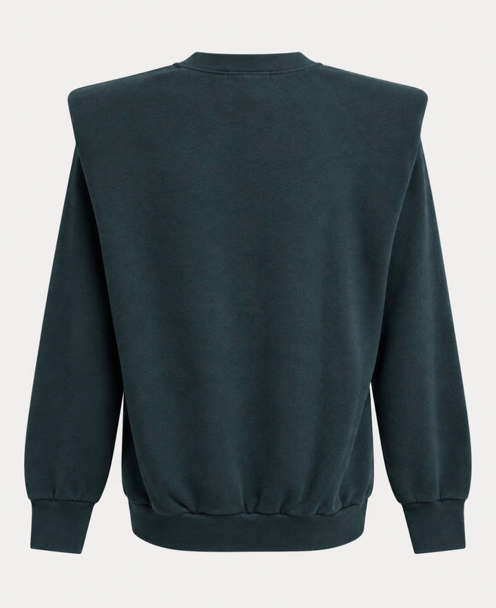 GREEN &amp;amp; GOLD VINTAGE BIJOU REMAKE SWEAT